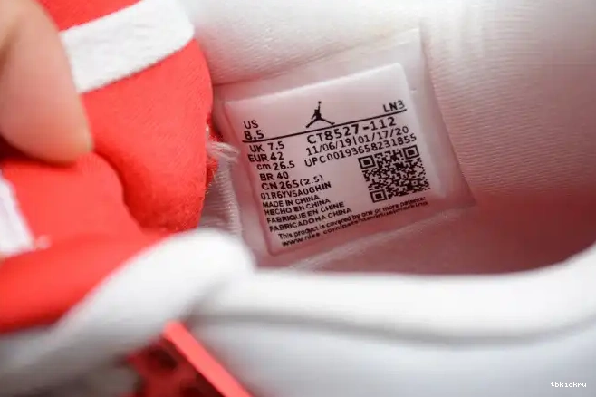Rep TBK Metallic CT8527-112 4 Red Air Jordan 0607
